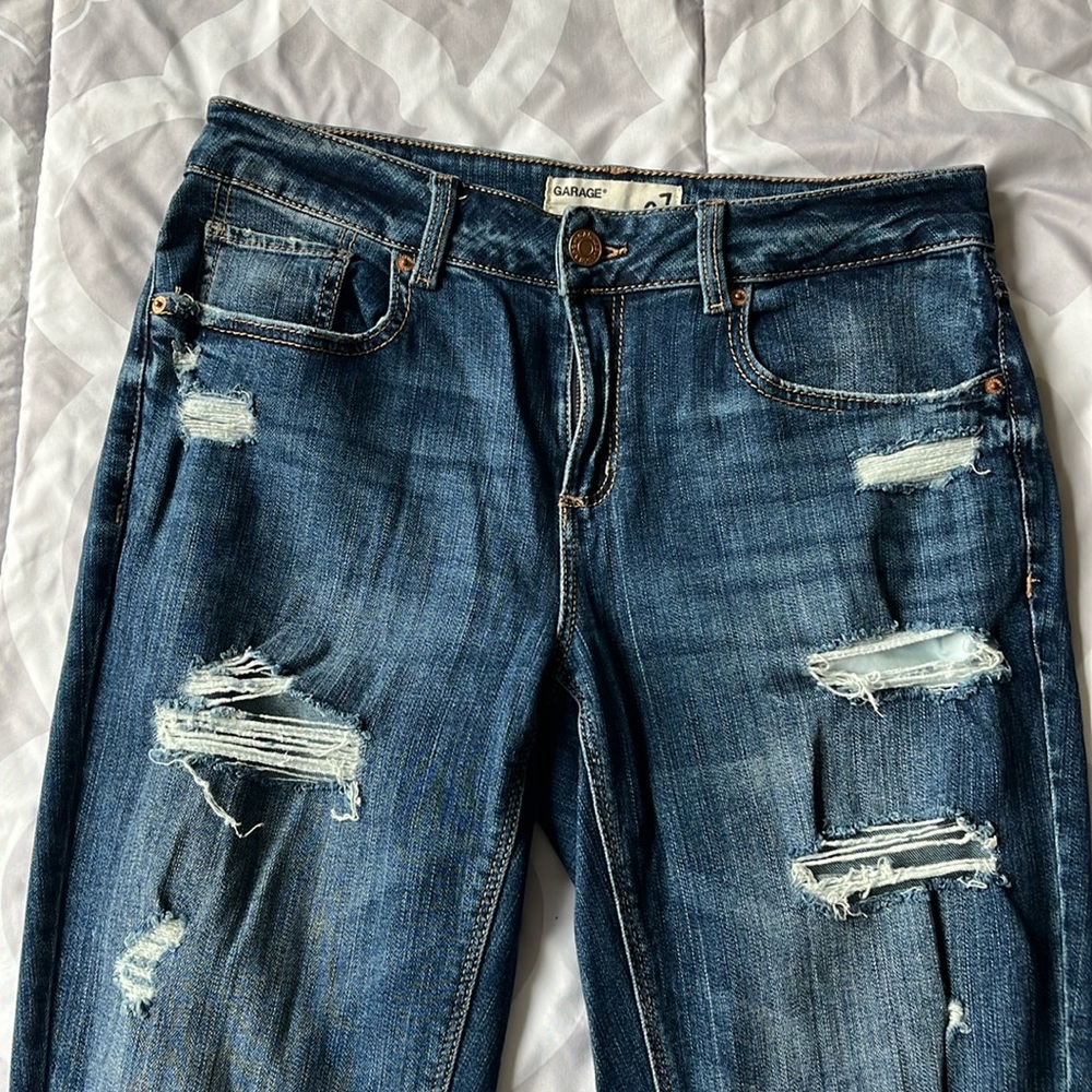 Garage boyfriend jean